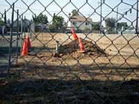 Before picture of Patriot Park